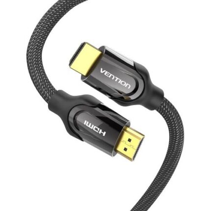 Vention Nylon Braided HDMI 2M Black Metal VAA B05 B200