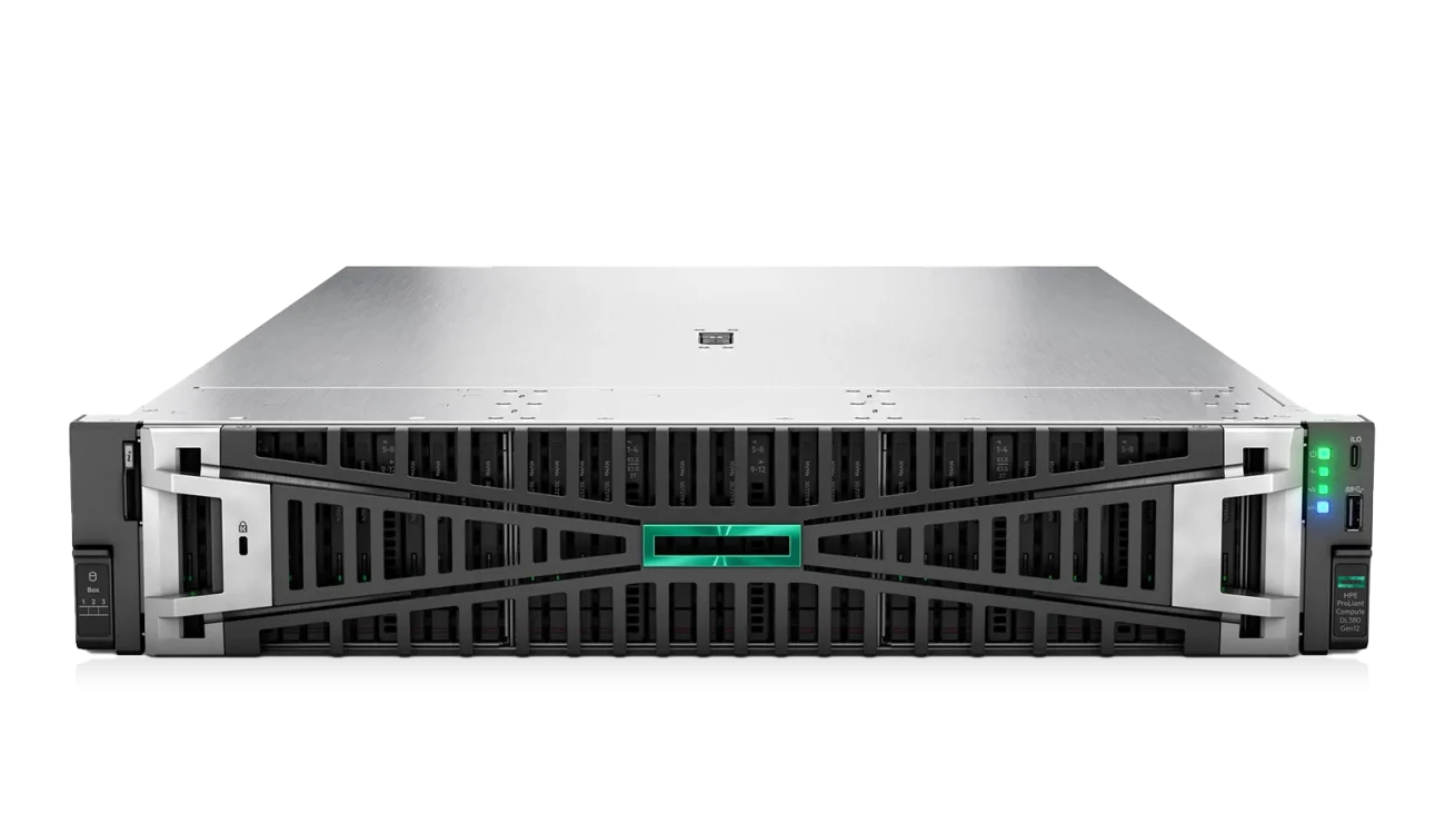 HPE ProLiant DL380 Gen12 2U enterprise rack server